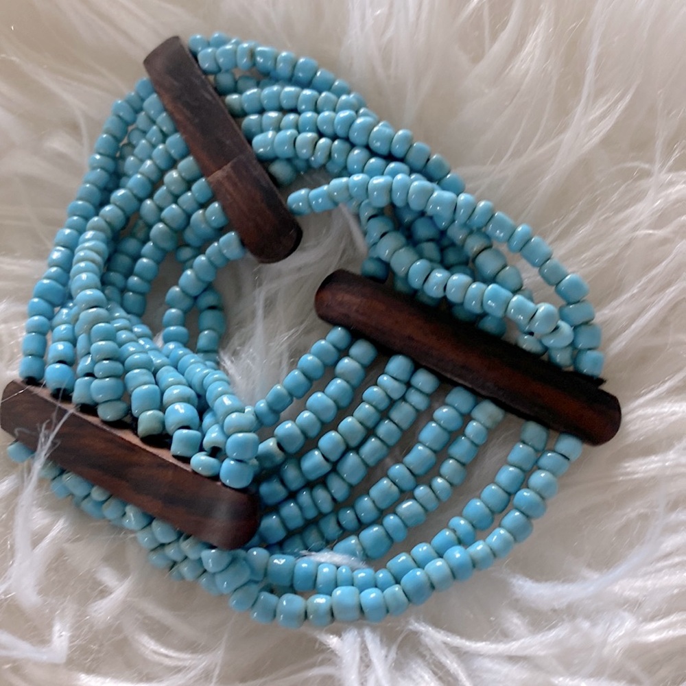 Turquoise Beaded Bracelet